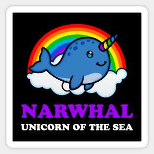 Narwhal Unicorn of the Sea Magnet